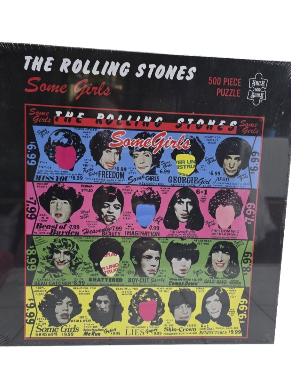 Rolling Stones Some Girls 500 Piece Jigsaw Puzzle Sealed New Complete